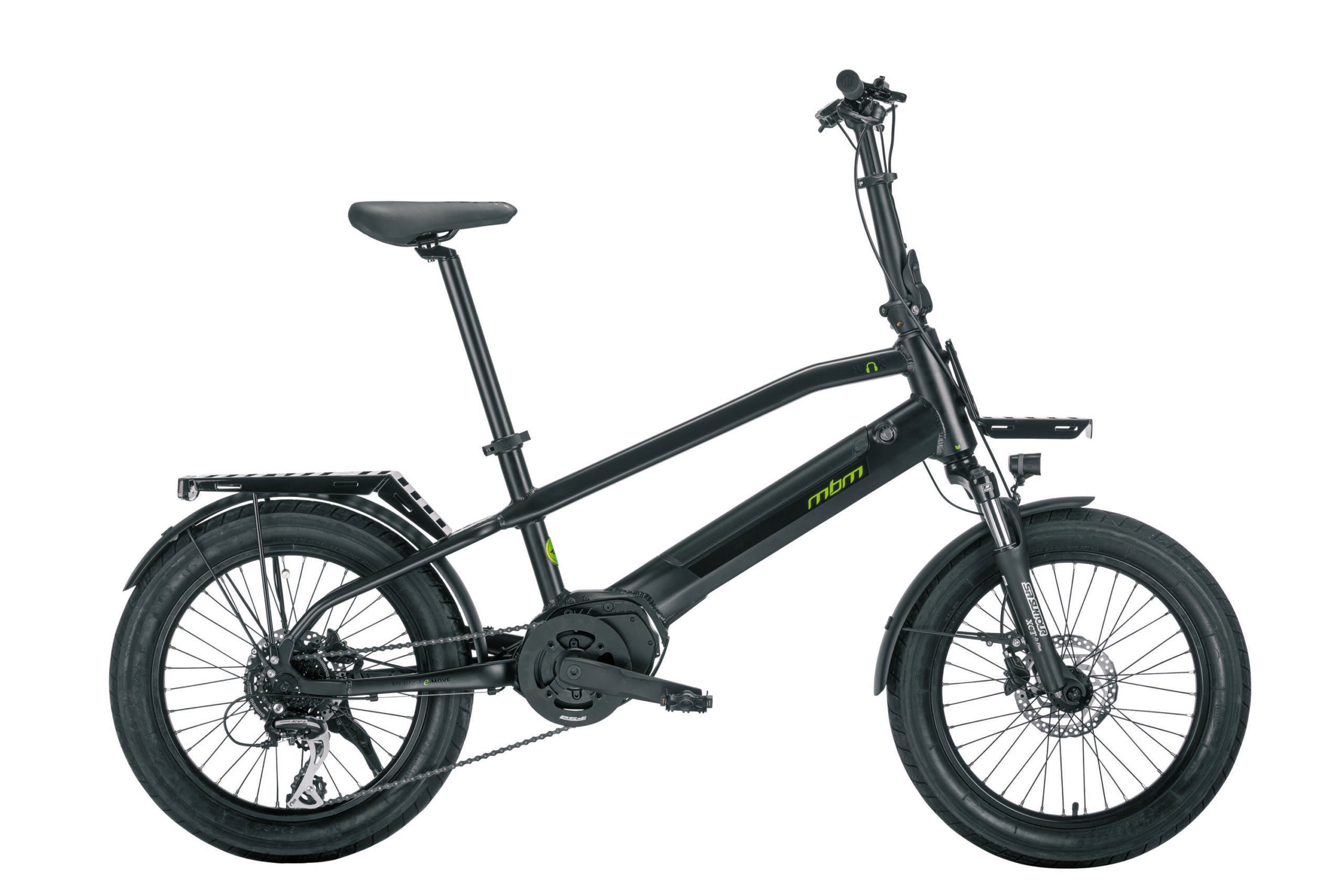 MBM Funk Urban 20 inch wiel accu in frame + middenmotor