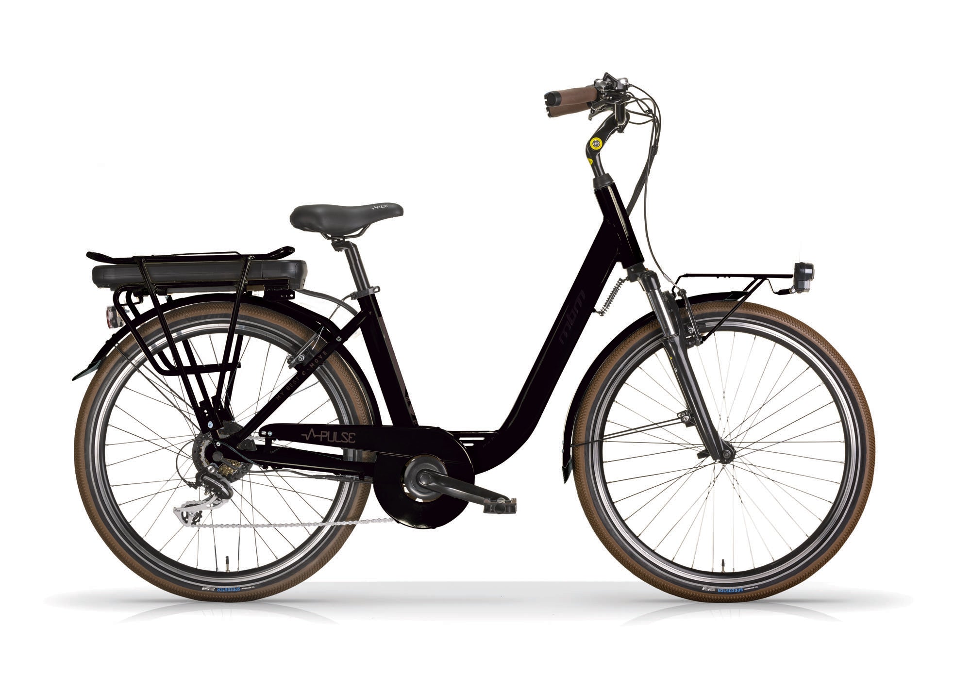 MBM Pulse D 46 cm 7 sp mat zwart 28
