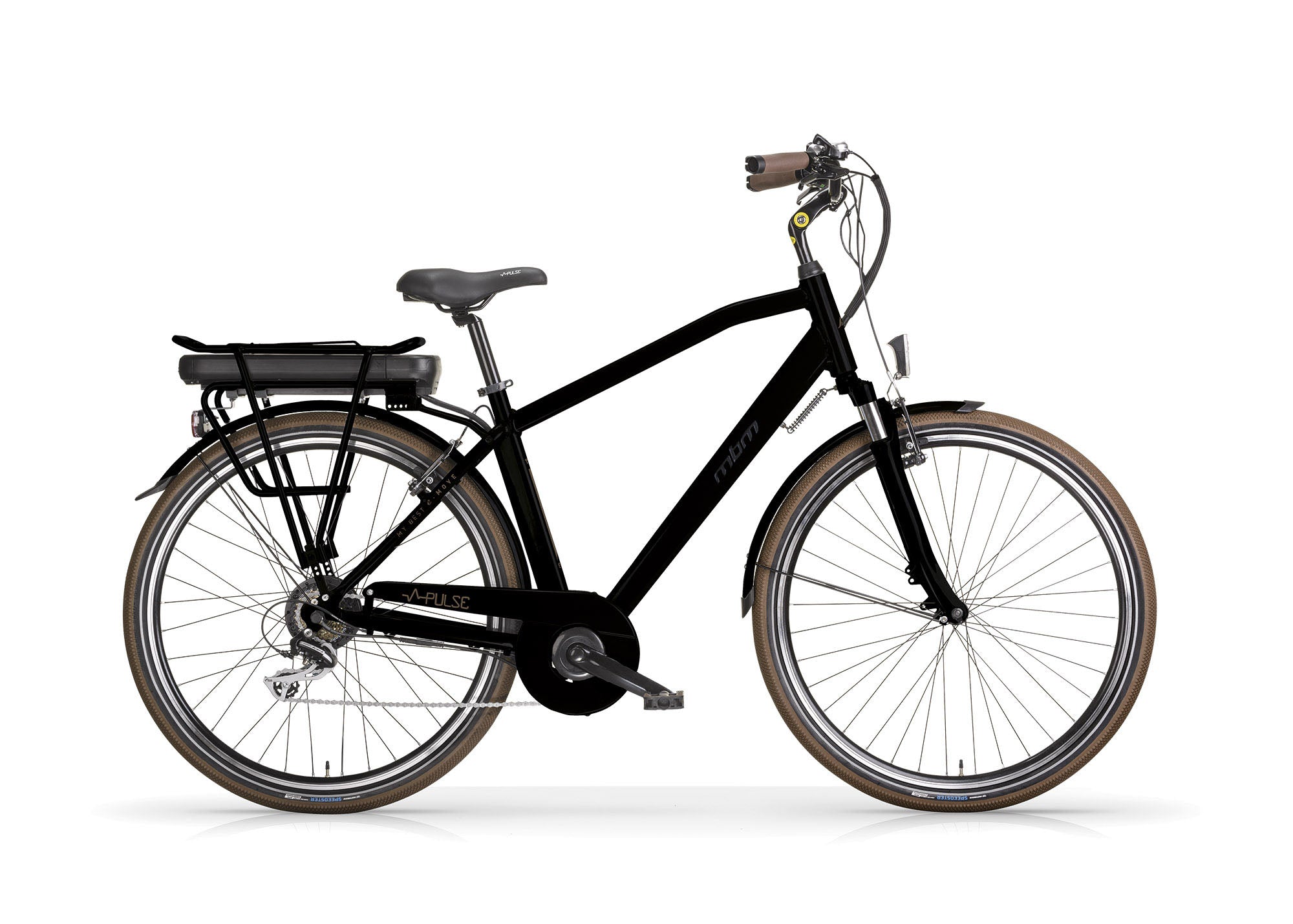 MBM Pulse H 55 cm 7 sp mat zwart