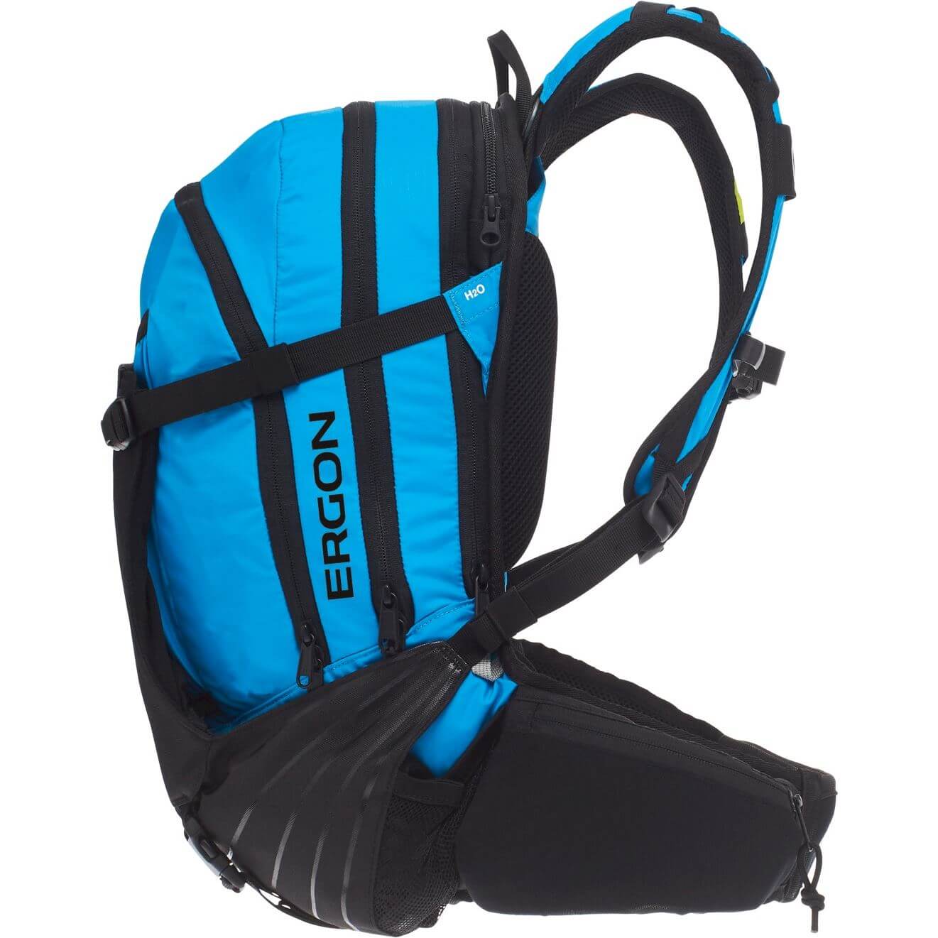 Ergon rugtas BA3 stealth blauw - Enduro All-Mountain - 4-staps verstelbaar - heren - 15 + 2 l - Nylon Polyester