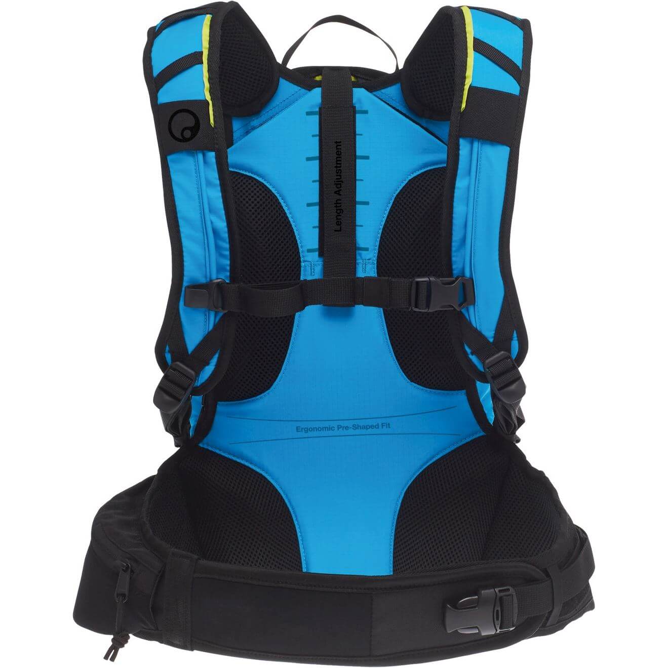 Ergon rugtas BA3 stealth blauw - Enduro All-Mountain - 4-staps verstelbaar - heren - 15 + 2 l - Nylon Polyester