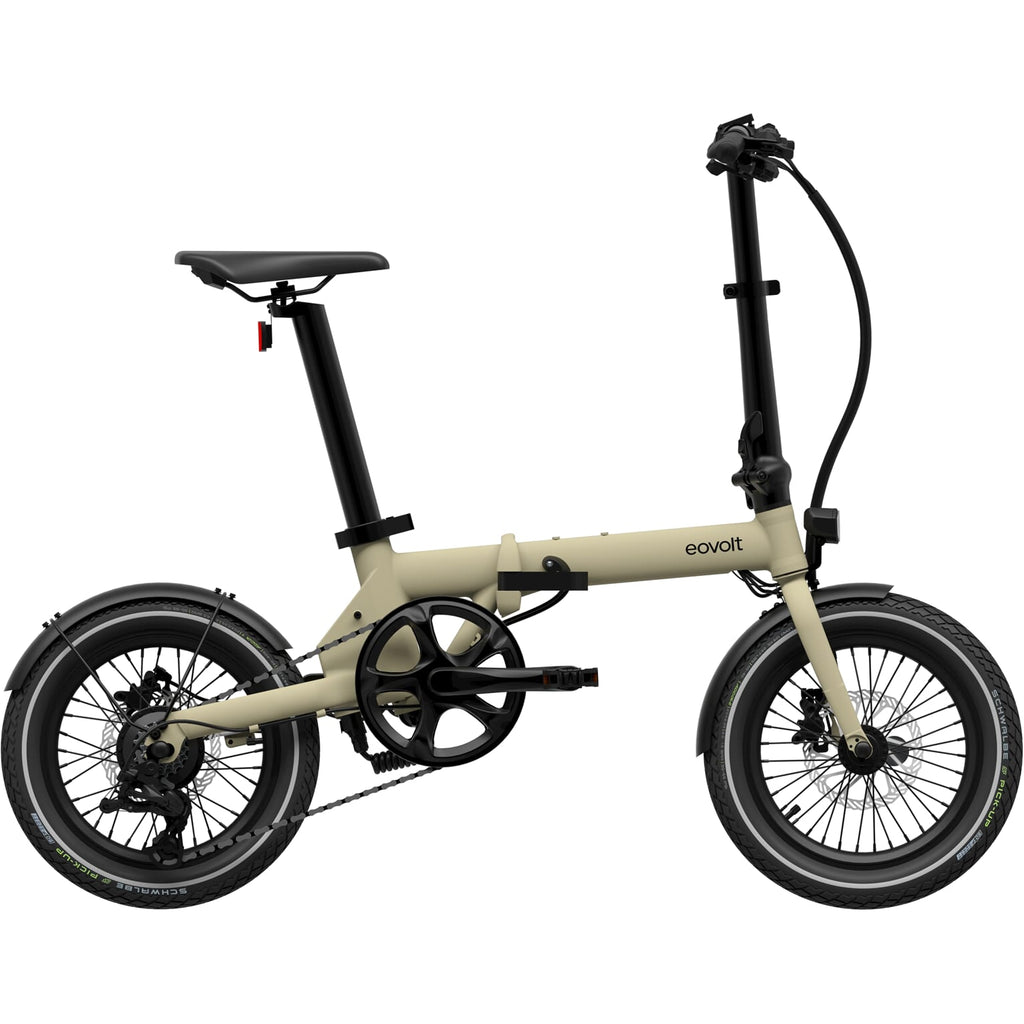Elektrische vouwfiets morning 16 origins v3 zand