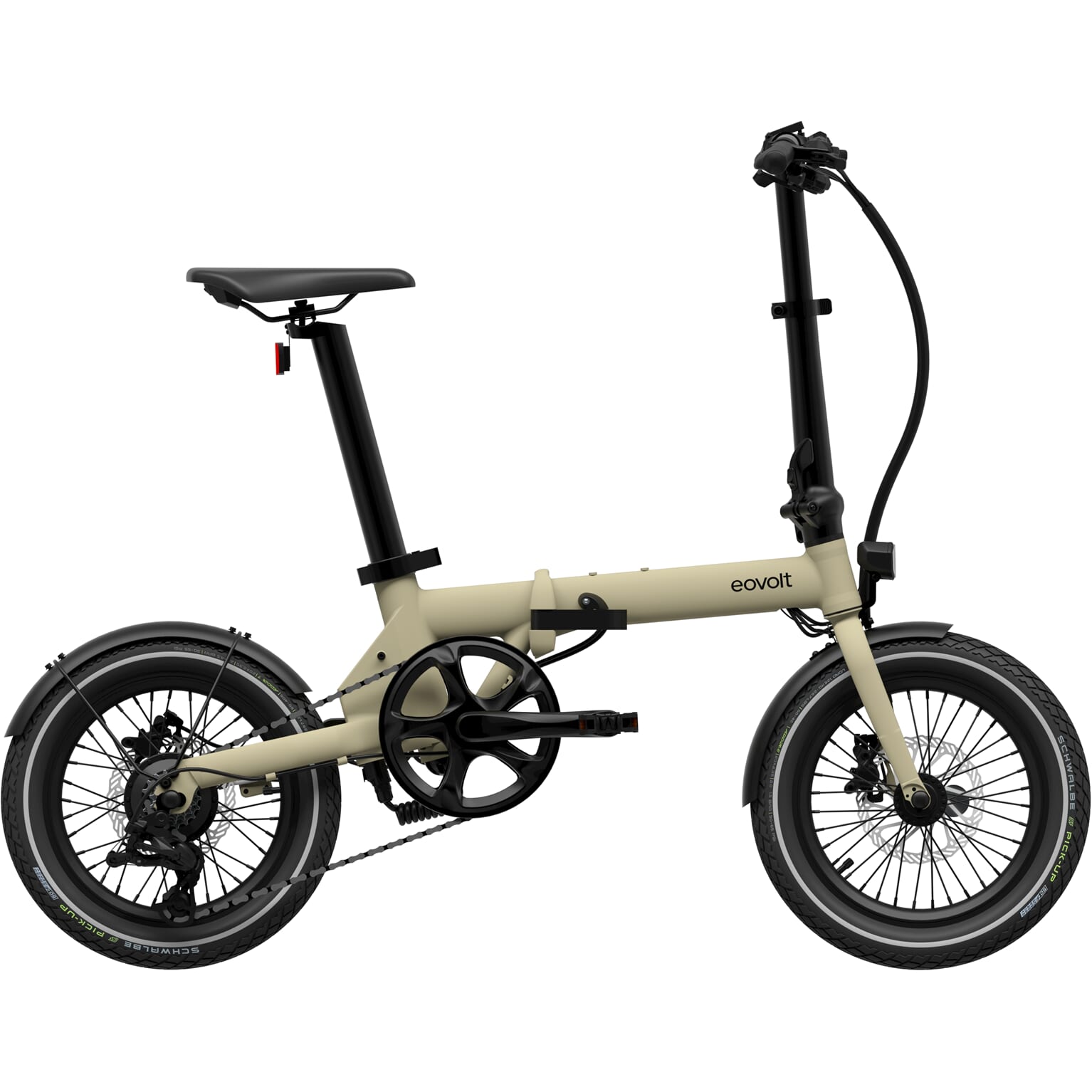 Elektrische vouwfiets morning 16 origins v3 zand