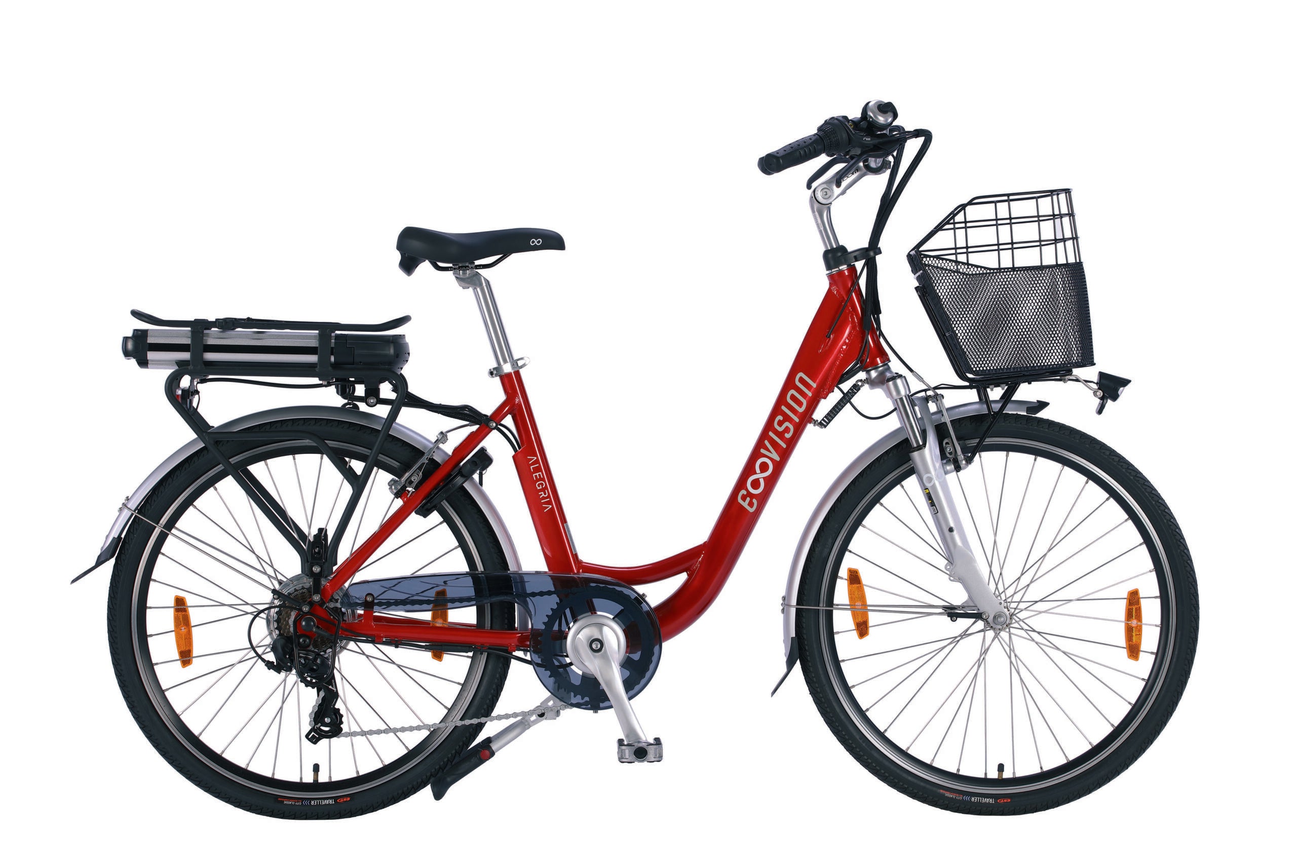 E-Vision EVision Alegria D 46 cm 26 inch wiel rood 7 sp