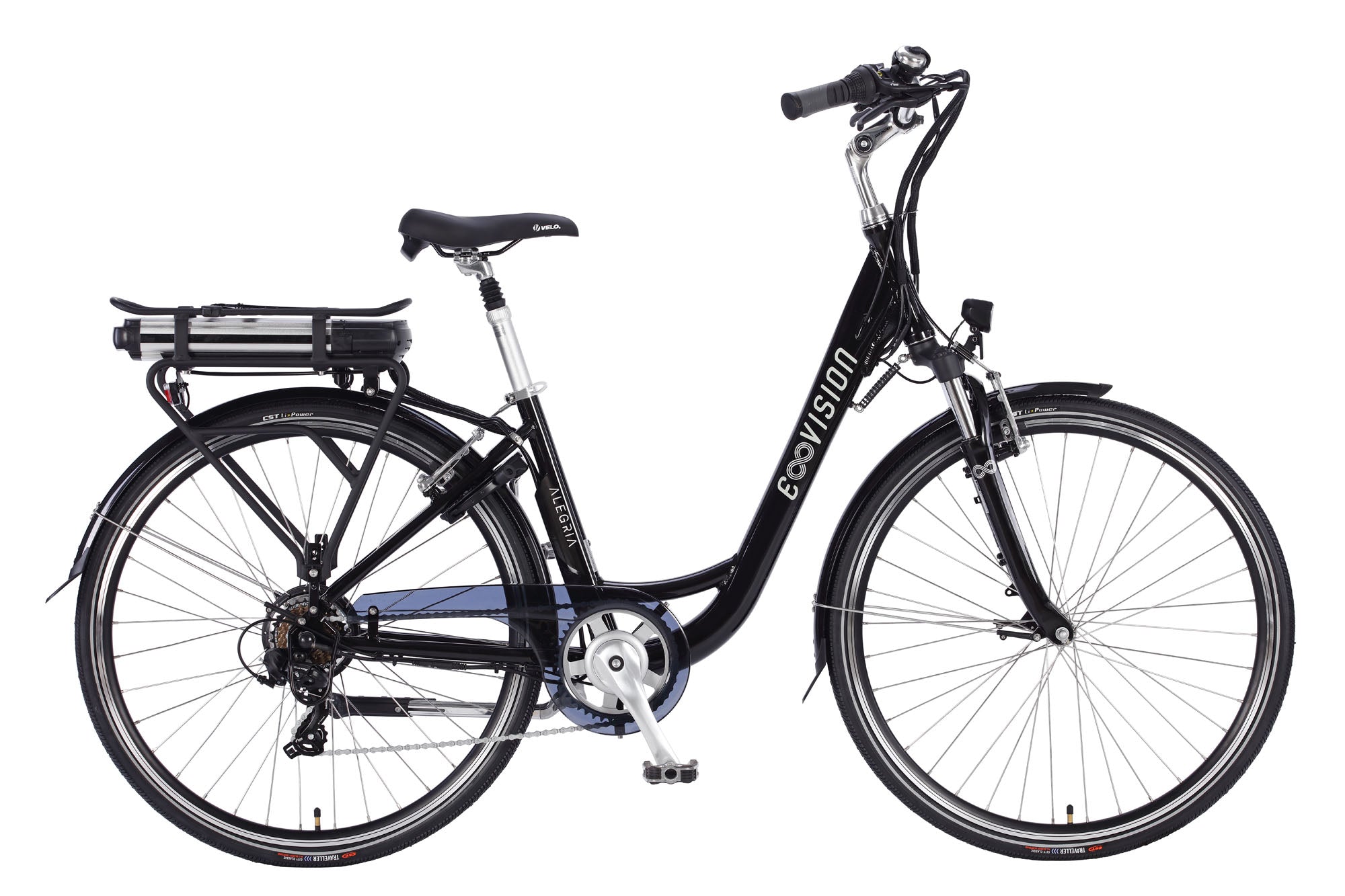 E-Vision EVision Alegria D 48 cm Zwart 7 sp achterwielmotor