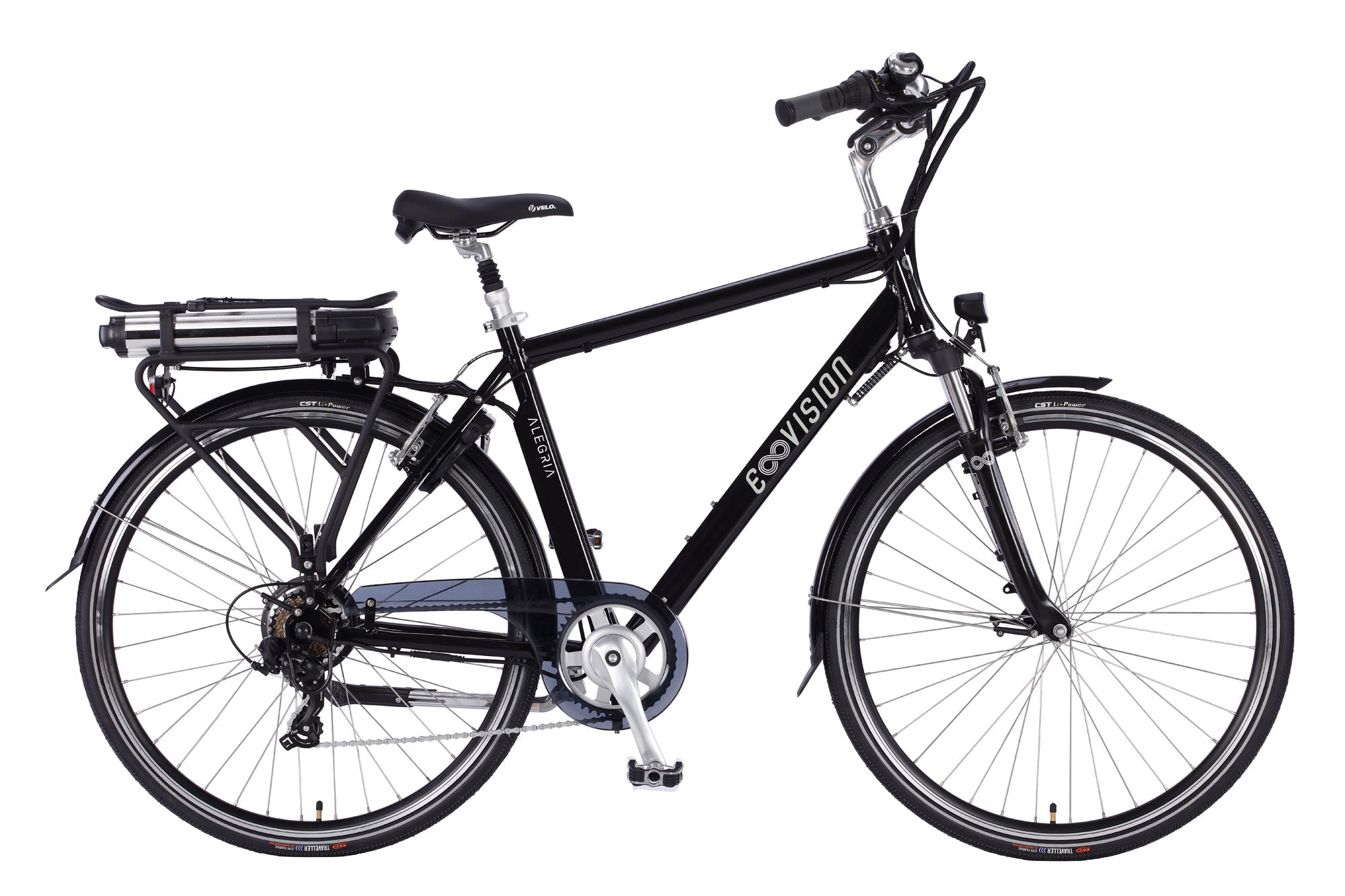 E-Vision EVision Alegria H 52 cm Zwart 7 sp achterwielmotor