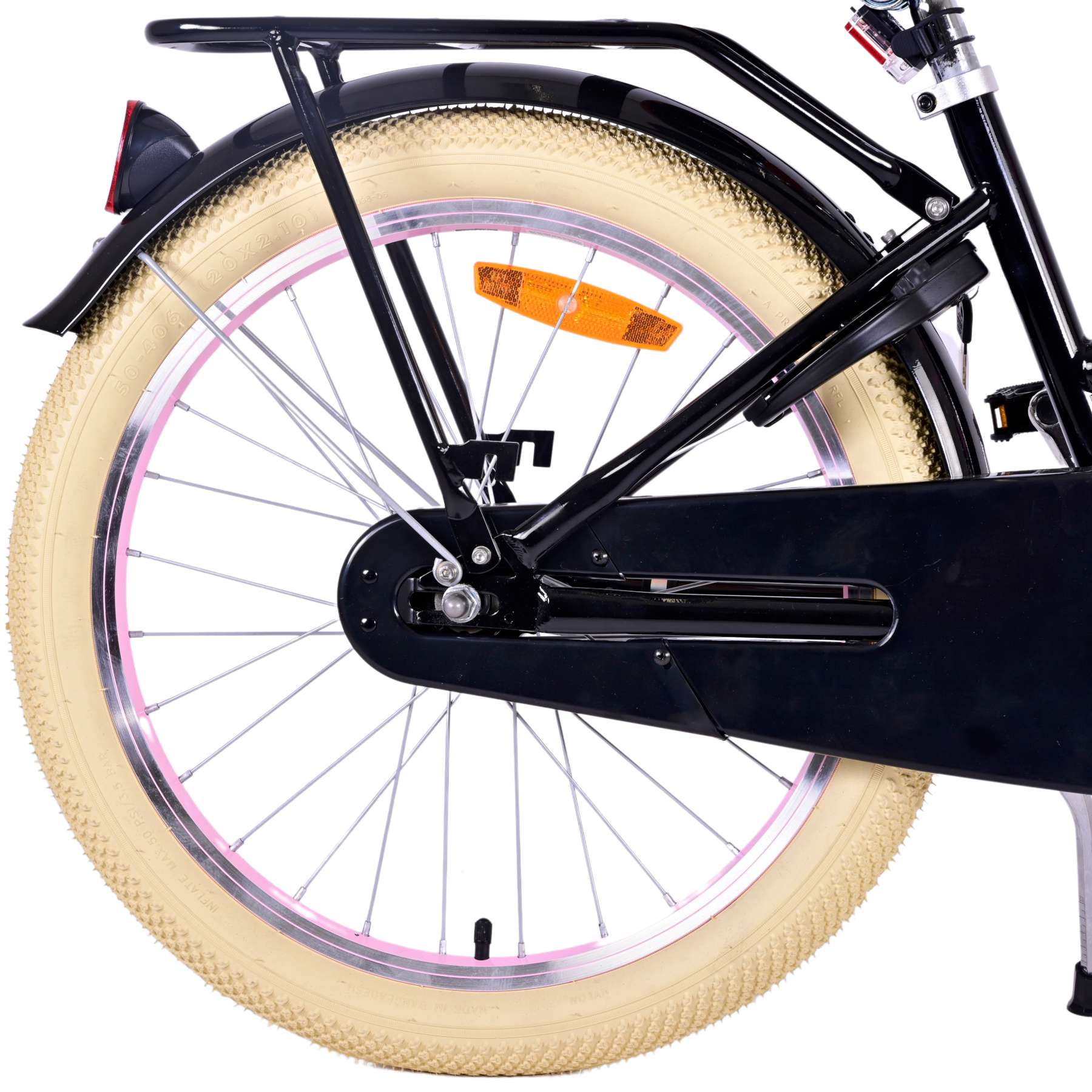 Volare excellent kinderfiets - meisjes - 20 inch - zwart