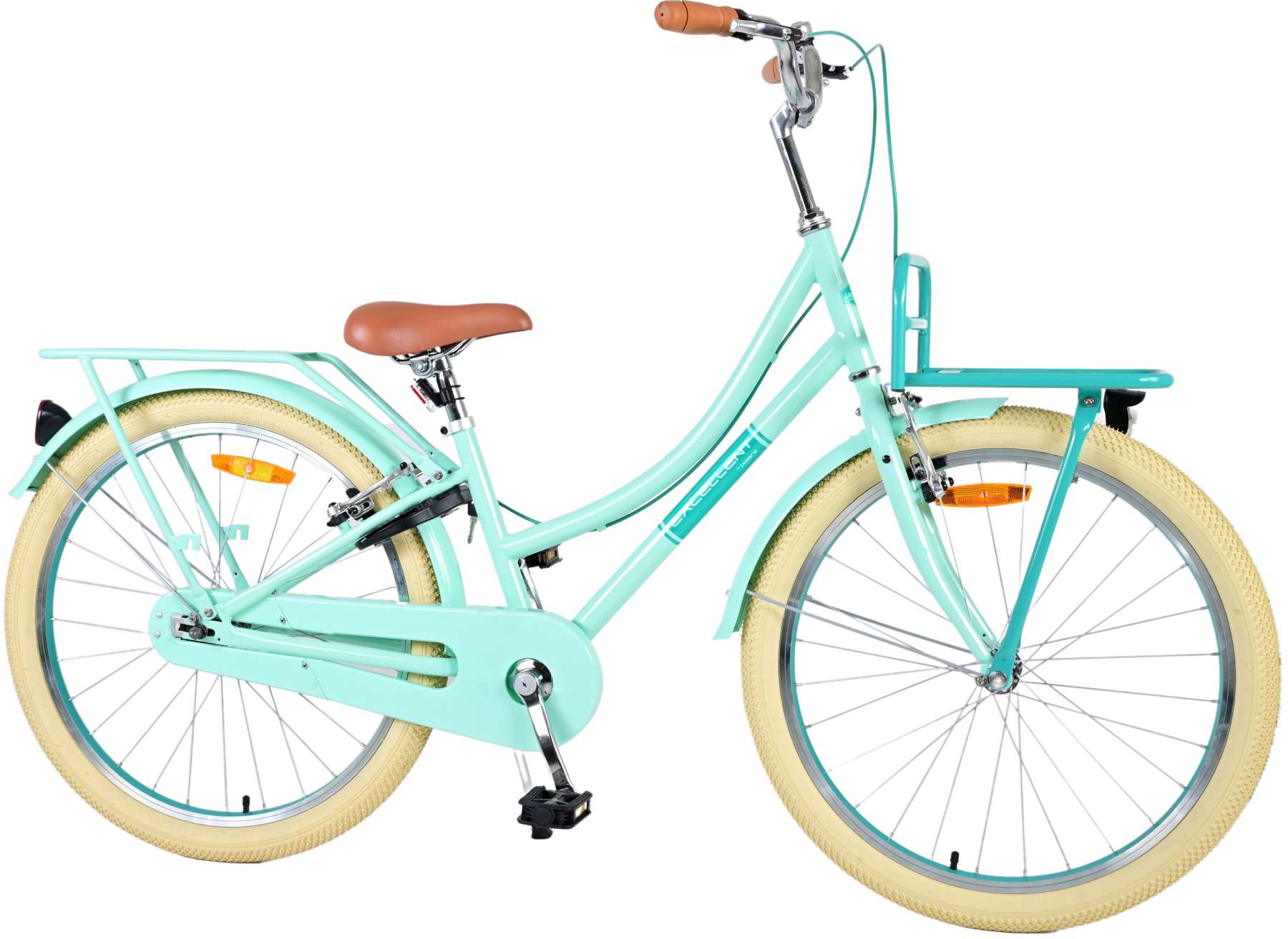 Volare Volare Kinderfiets Meisjes 24 inch Groen Twee handremmen