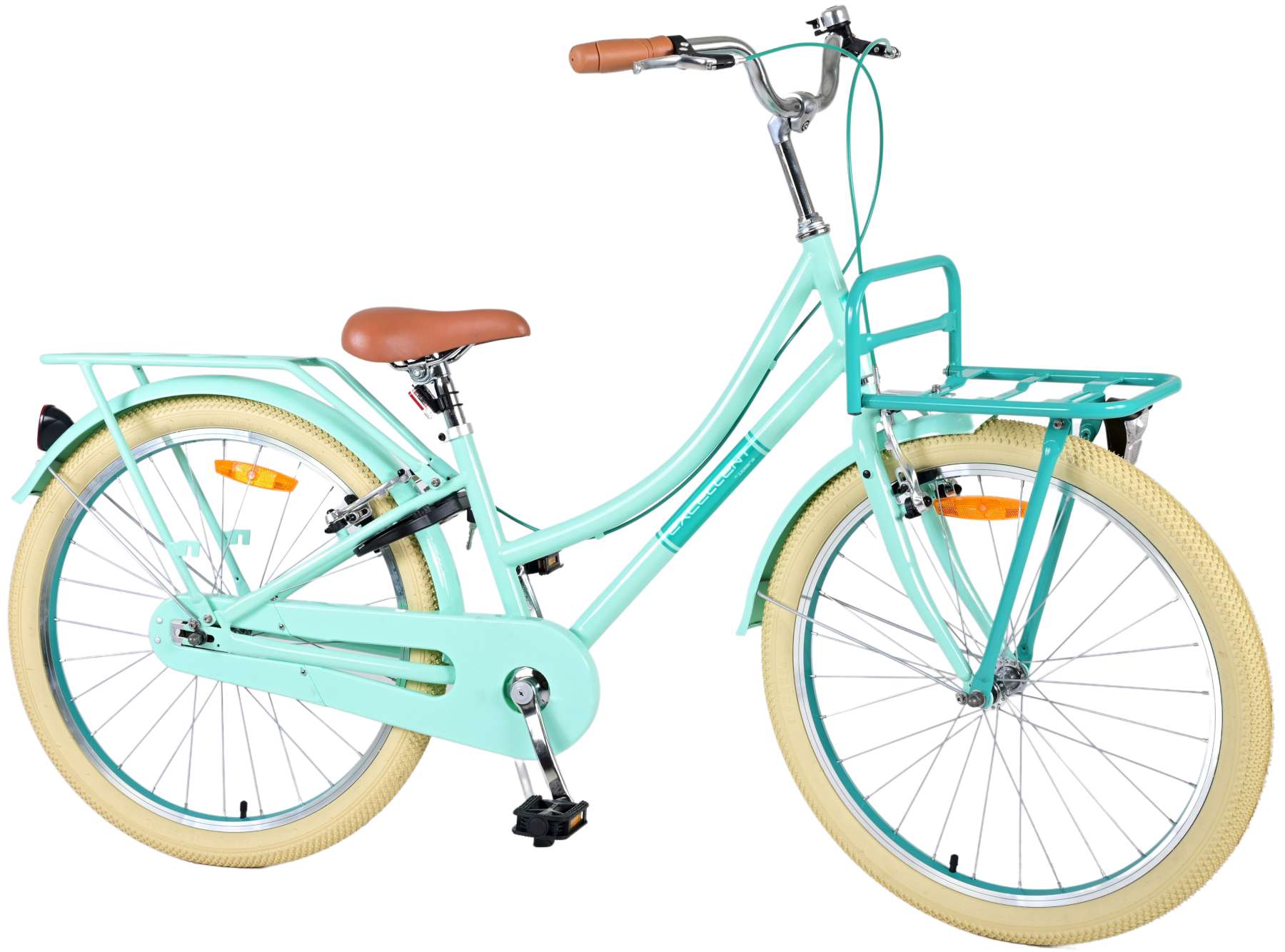 Volare Volare Kinderfiets Meisjes 24 inch Groen Twee handremmen