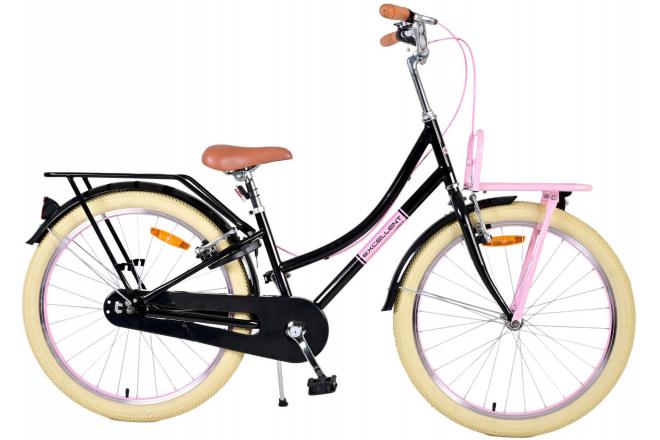 Volare Volare Kinderfiets Meisjes 24 inch Zwart Twee handremmen