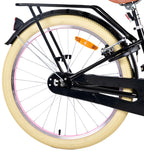 Volare Volare Kinderfiets Meisjes 24 inch Zwart Twee handremmen