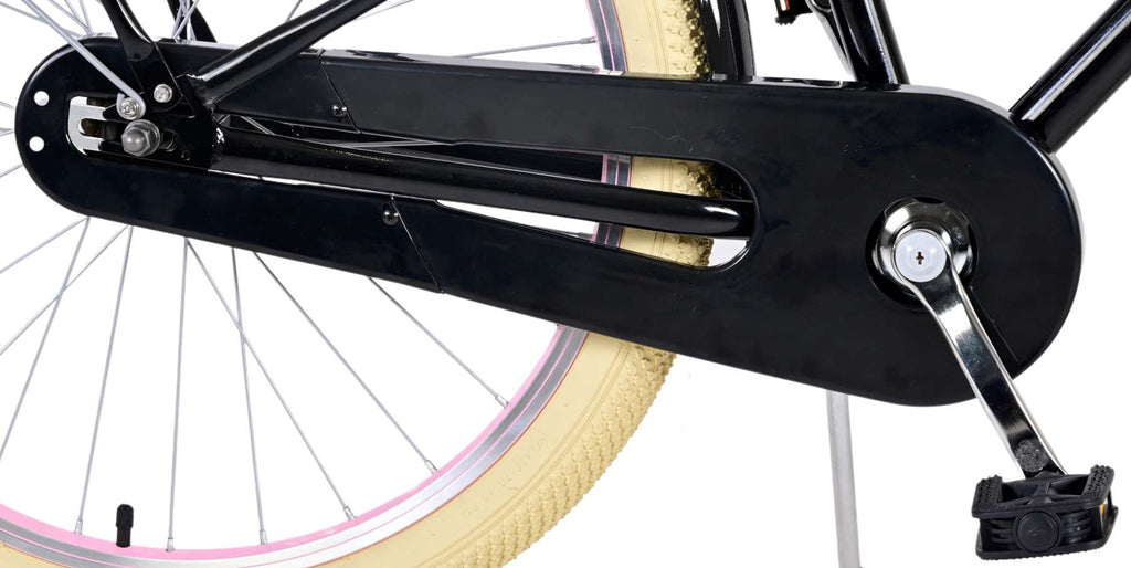 Volare Volare Kinderfiets Meisjes 24 inch Zwart Twee handremmen