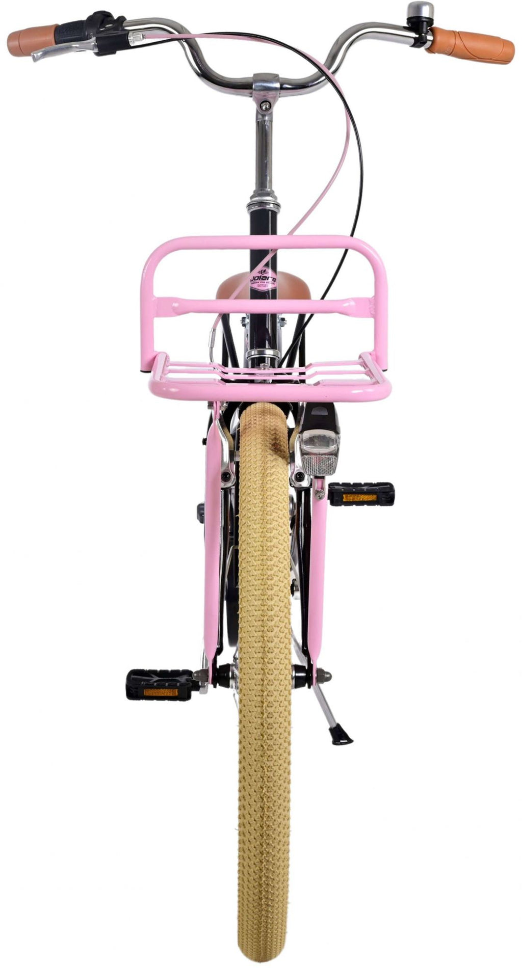 Volare Excellent Kinderfiets - Meisjes - 24 inch - Zwart - 3 Versnellingen
