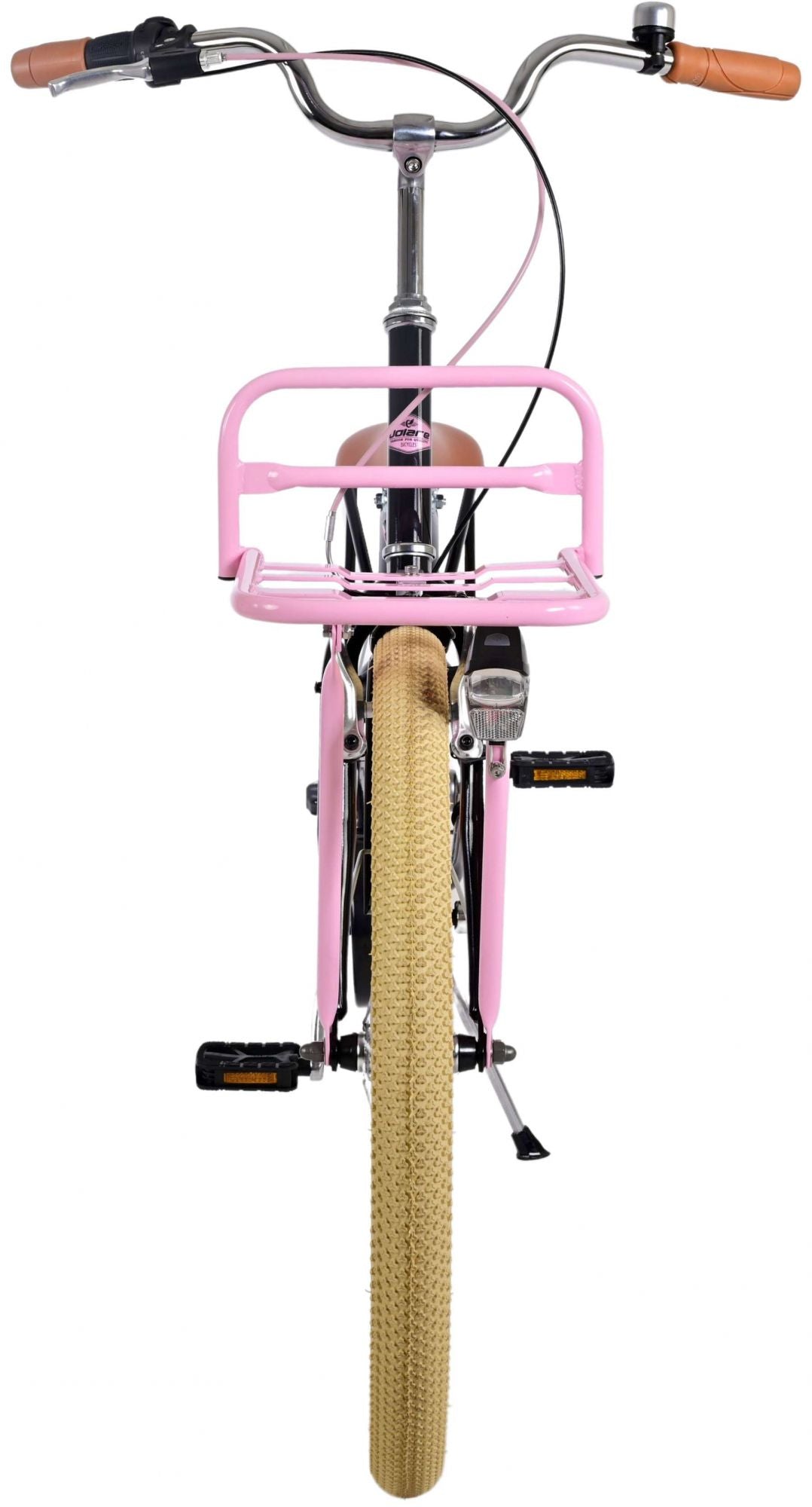 Volare Excellent Kinderfiets - Meisjes - 24 inch - Zwart - 3 Versnellingen