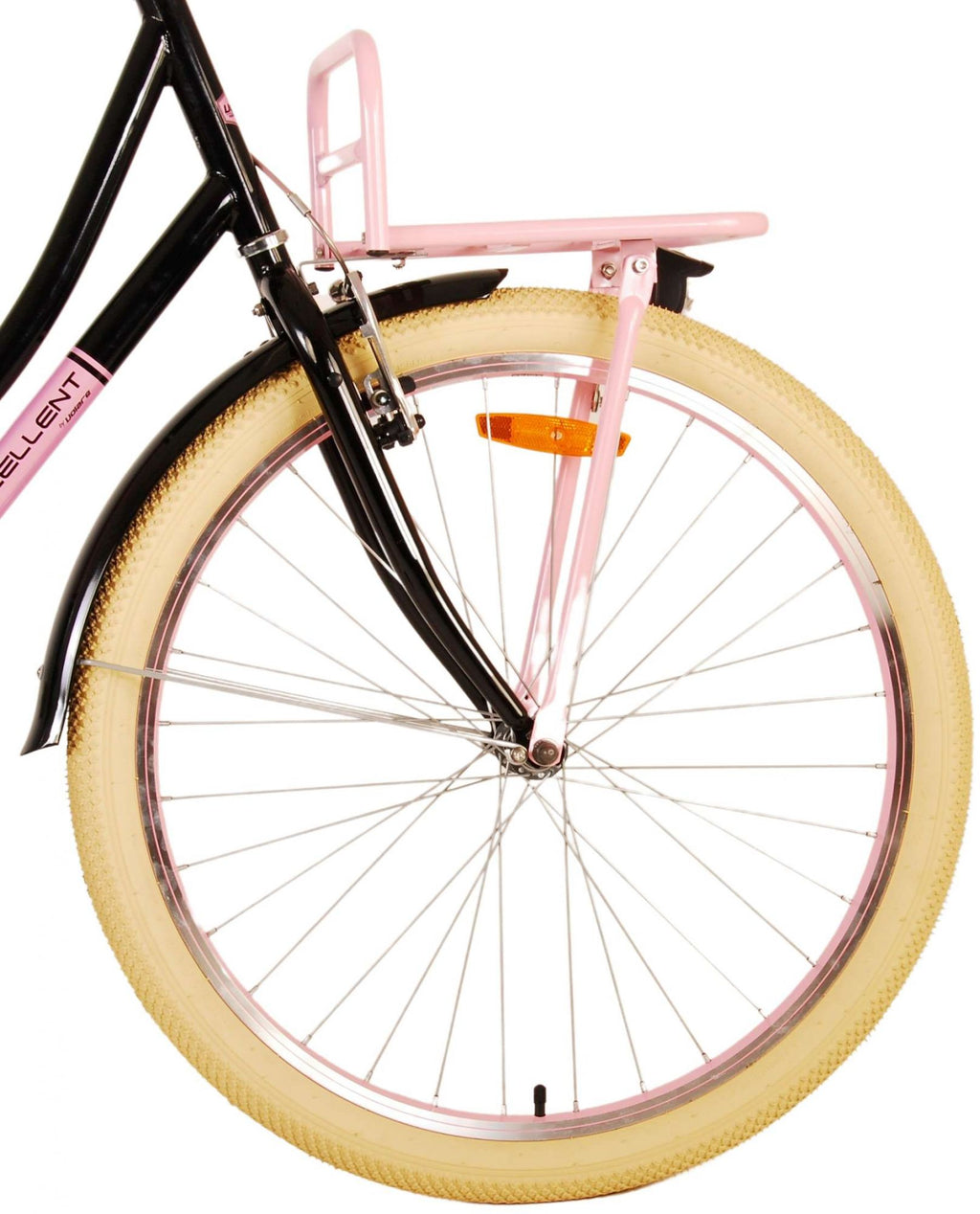 Volare Excellent Kinderfiets - Meisjes - 26 inch - Zwart