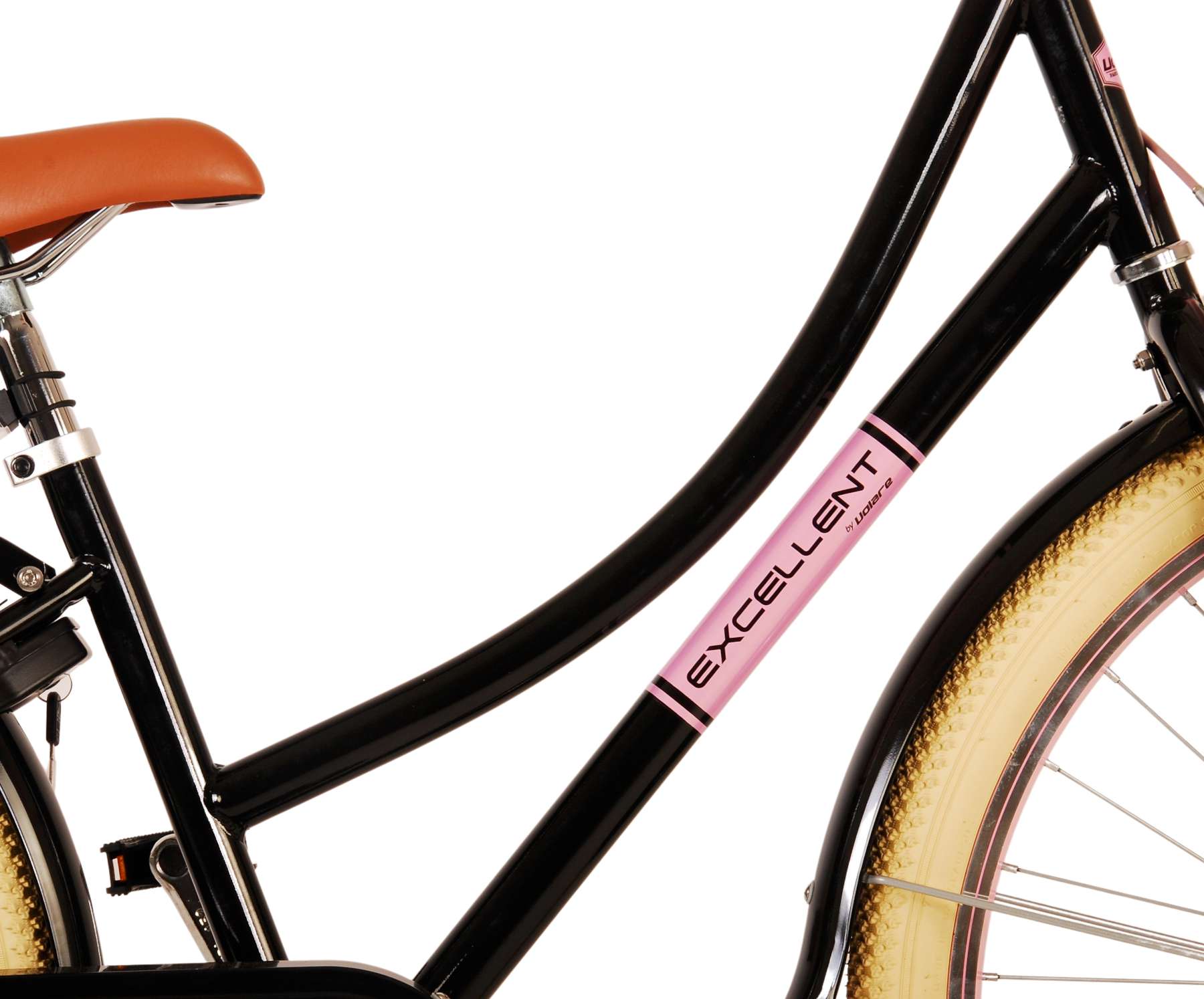 Volare Excellent Kinderfiets - Meisjes - 26 inch - Zwart