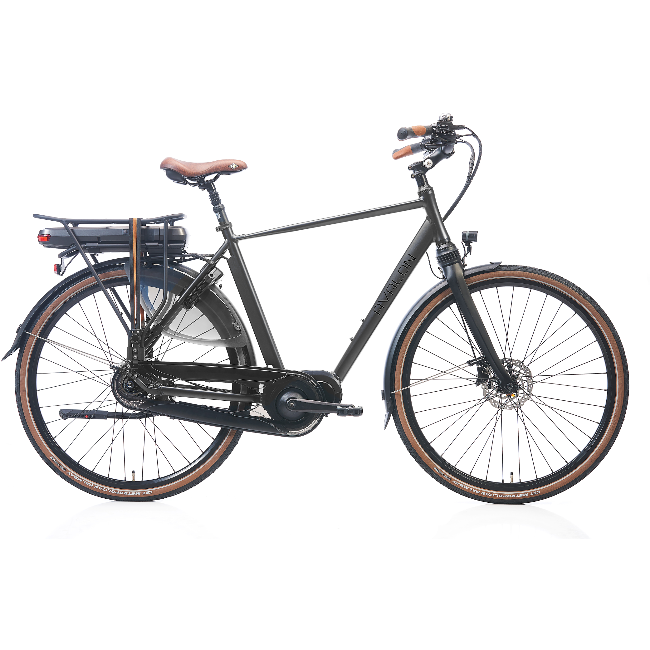 DeLuxe E-bike N8 Antraciet H57