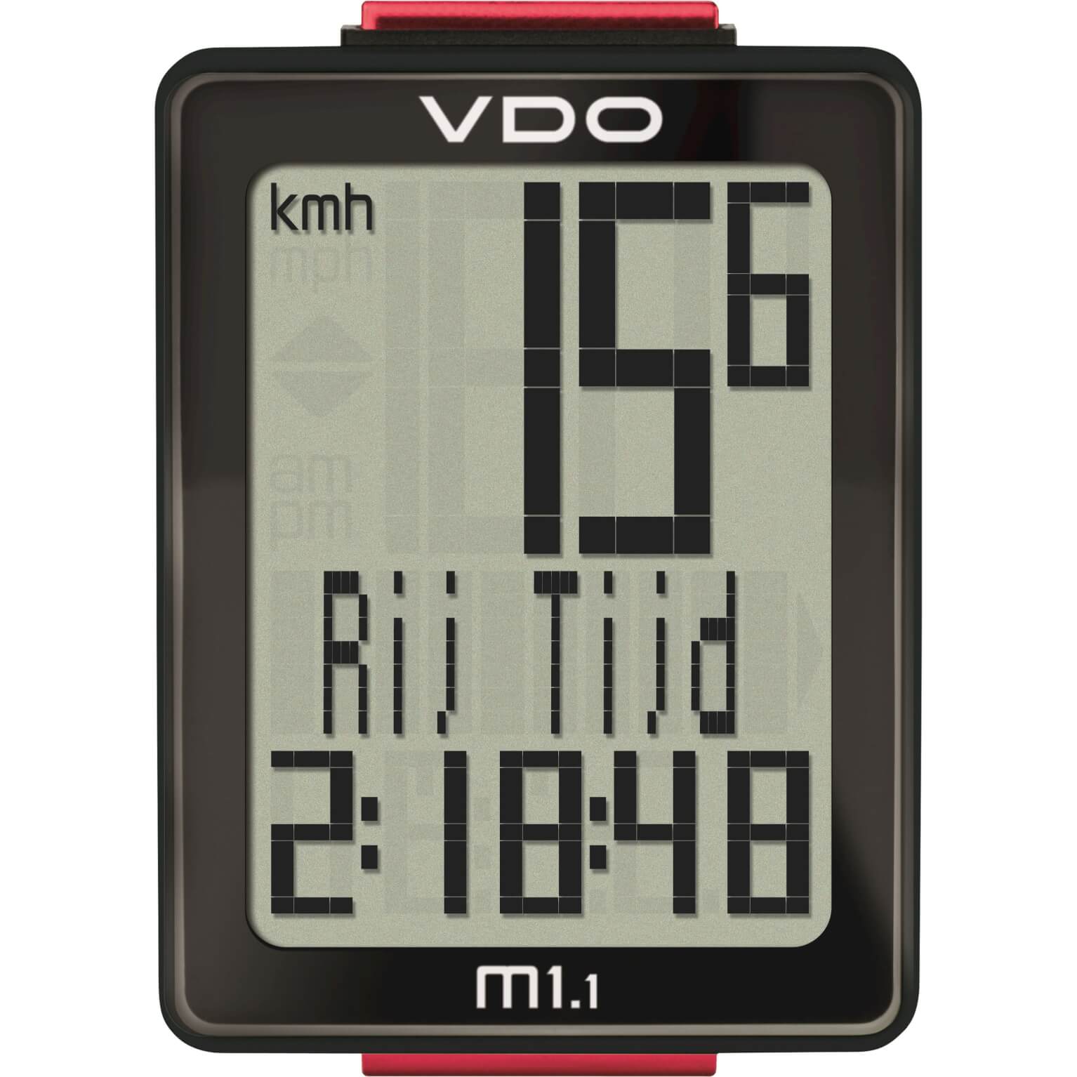 VDO M1.1wl fietscomputer 5-functies draadloos