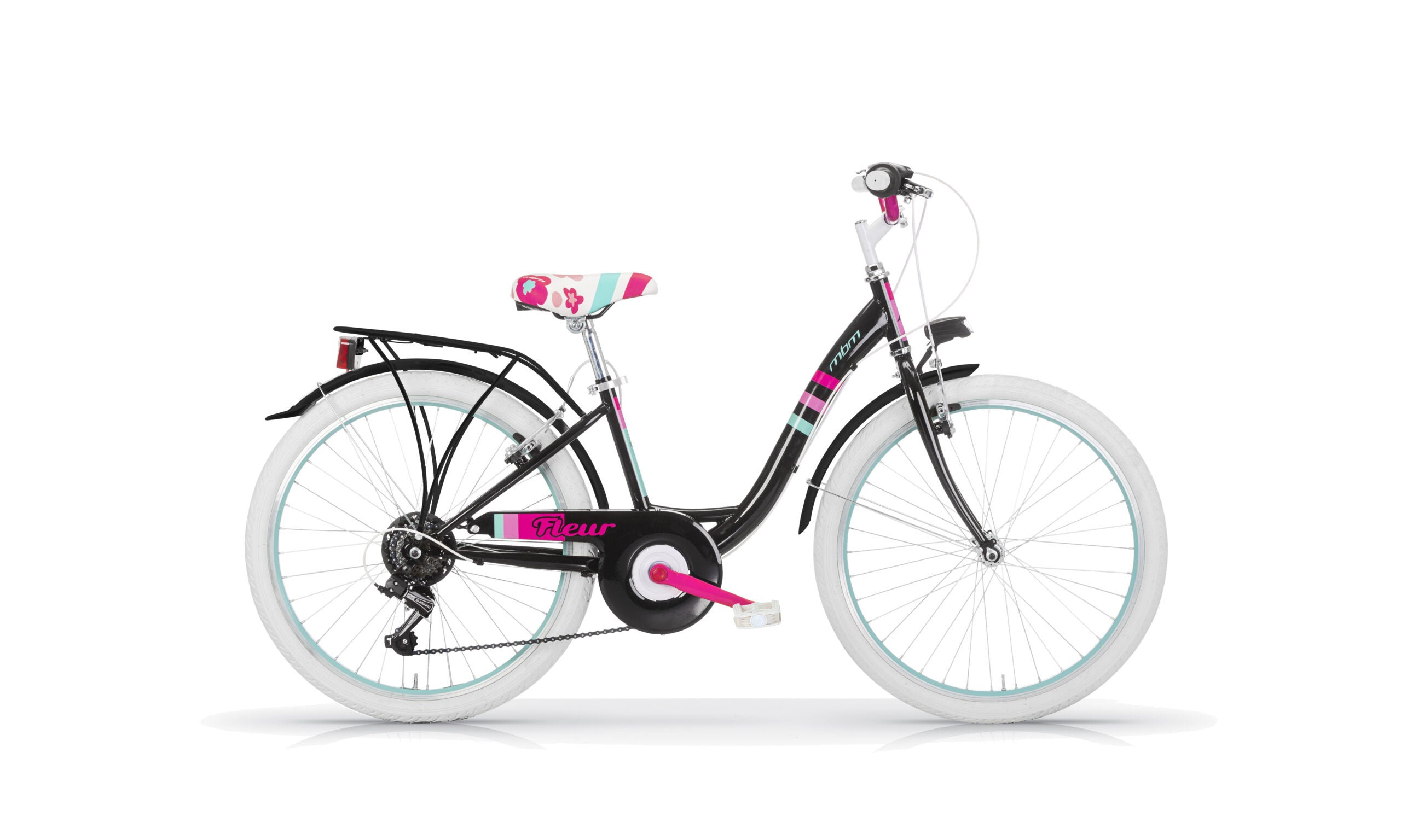 MBM MBM, Fleur D 30 cm 6 sp zwart pink
