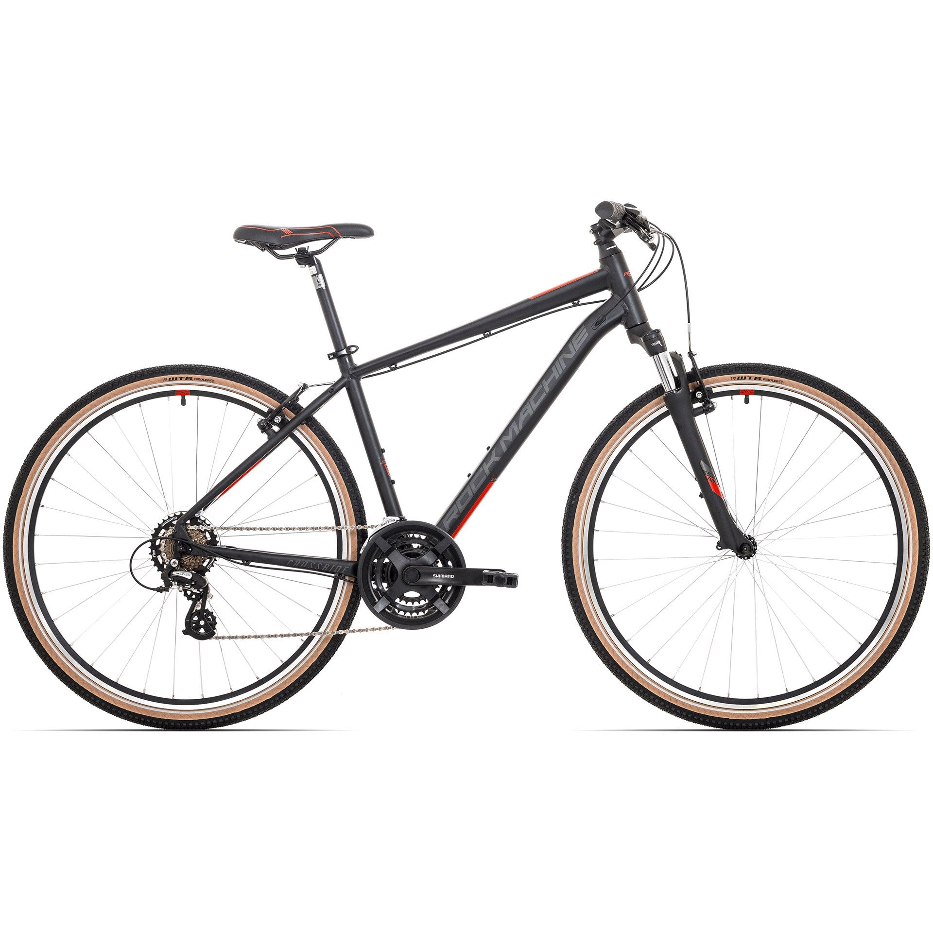 RM Crossride 100 29x20.0(L) MAT BLK/D.GRY/RED