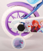 Disney Frozen Kinderfiets - Meiden - 12 inch - Blauw Paars - Doortrapper