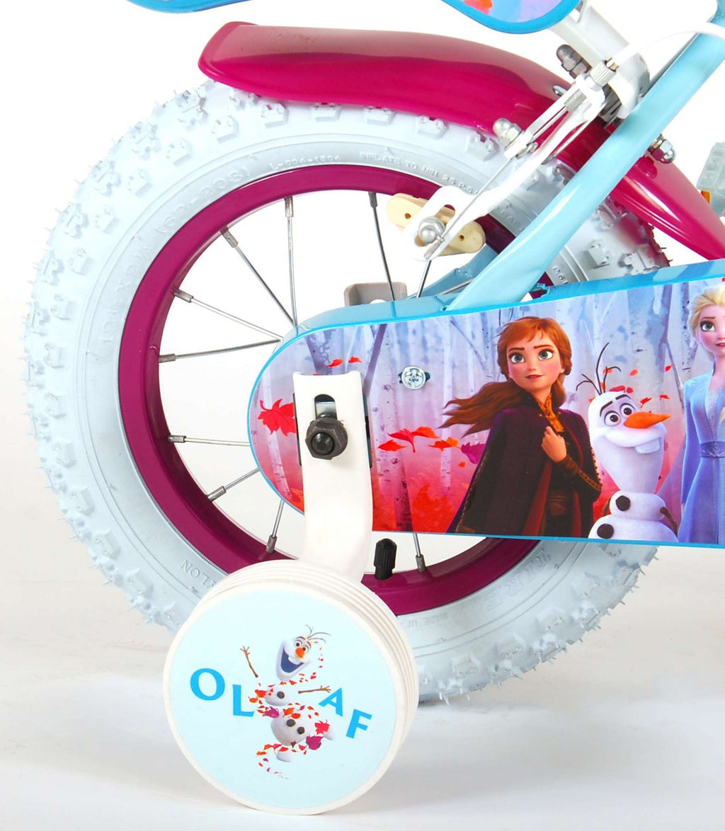 disney frozen 12 inch 21,5 cm meisjes knijprem blauw