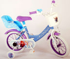 Disney Frozen 2 Kinderfiets - Meisjes - 14 inch - Blauw/Paars - Twee handremmen