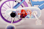 Disney Frozen 2 Kinderfiets - Meisjes - 14 inch - Blauw/Paars - Twee handremmen