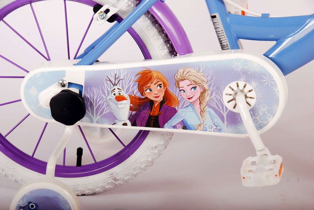 Disney Frozen 2 Kinderfiets - Meisjes - 16 inch - Blauw - Twee Handremmen