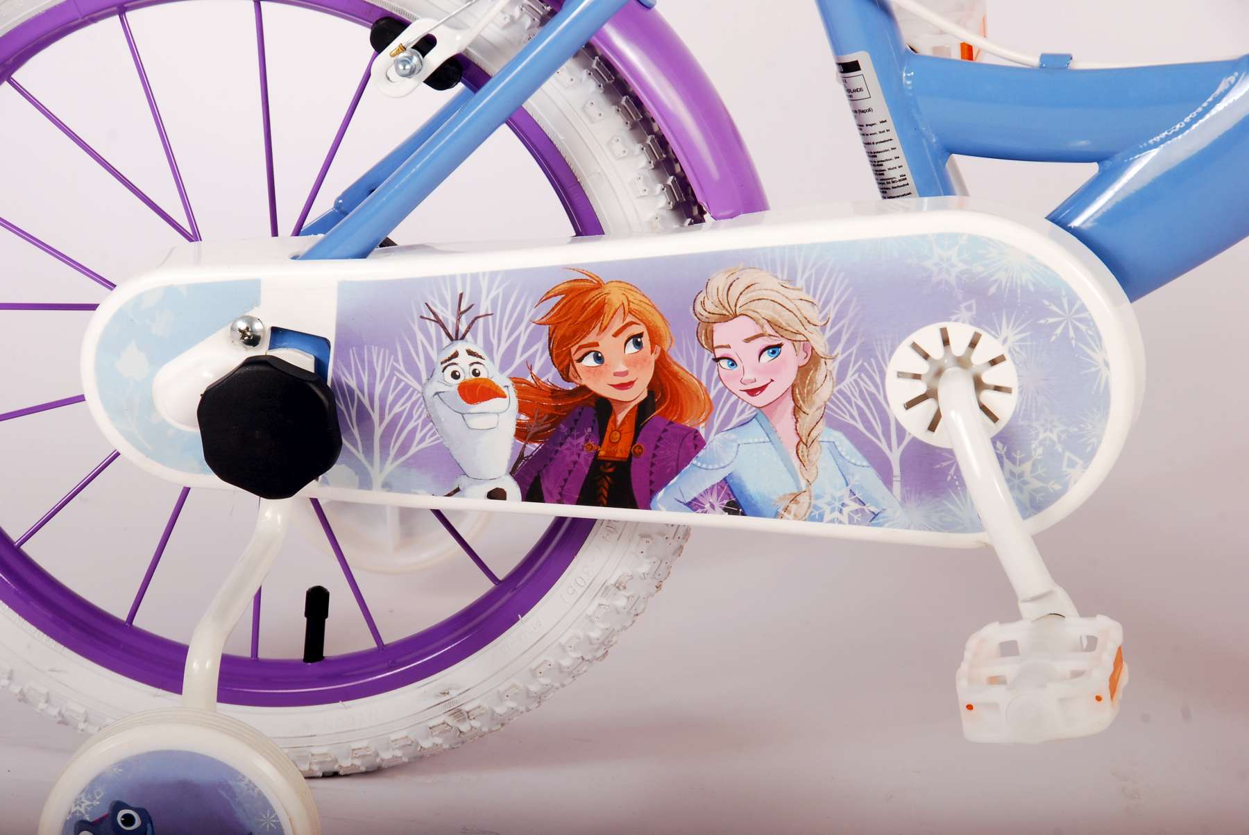 Disney Frozen 2 Kinderfiets - Meisjes - 16 inch - Blauw - Twee Handremmen