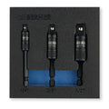 Berner bitadapterset 1 4 bit naar dop 1 4 , 3 8 , 1 2