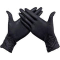 412691 Handschoen Nitril zwart maat XL p/80