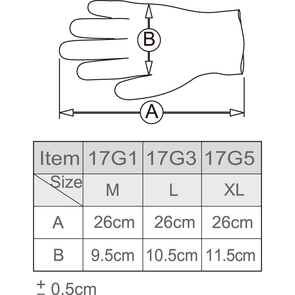 IceToolz Icetoolz 24017g13 nbr handschoenen dispenser maat xl per 100 stuks