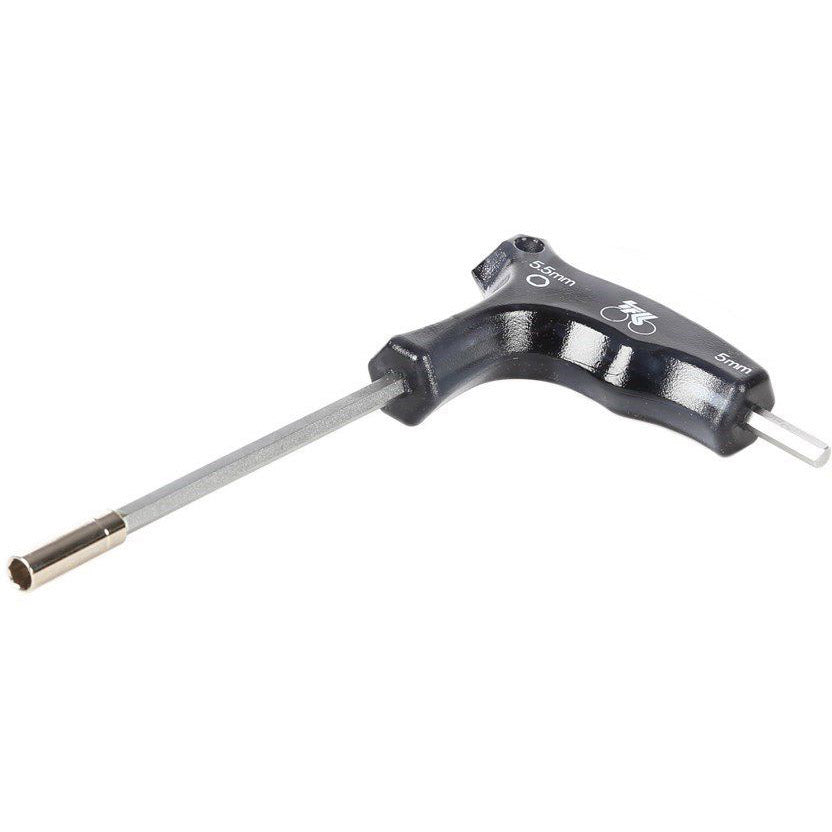 Icetoolz nippelsleutel 5.5mm + 5mm inbussleutel, 12c1