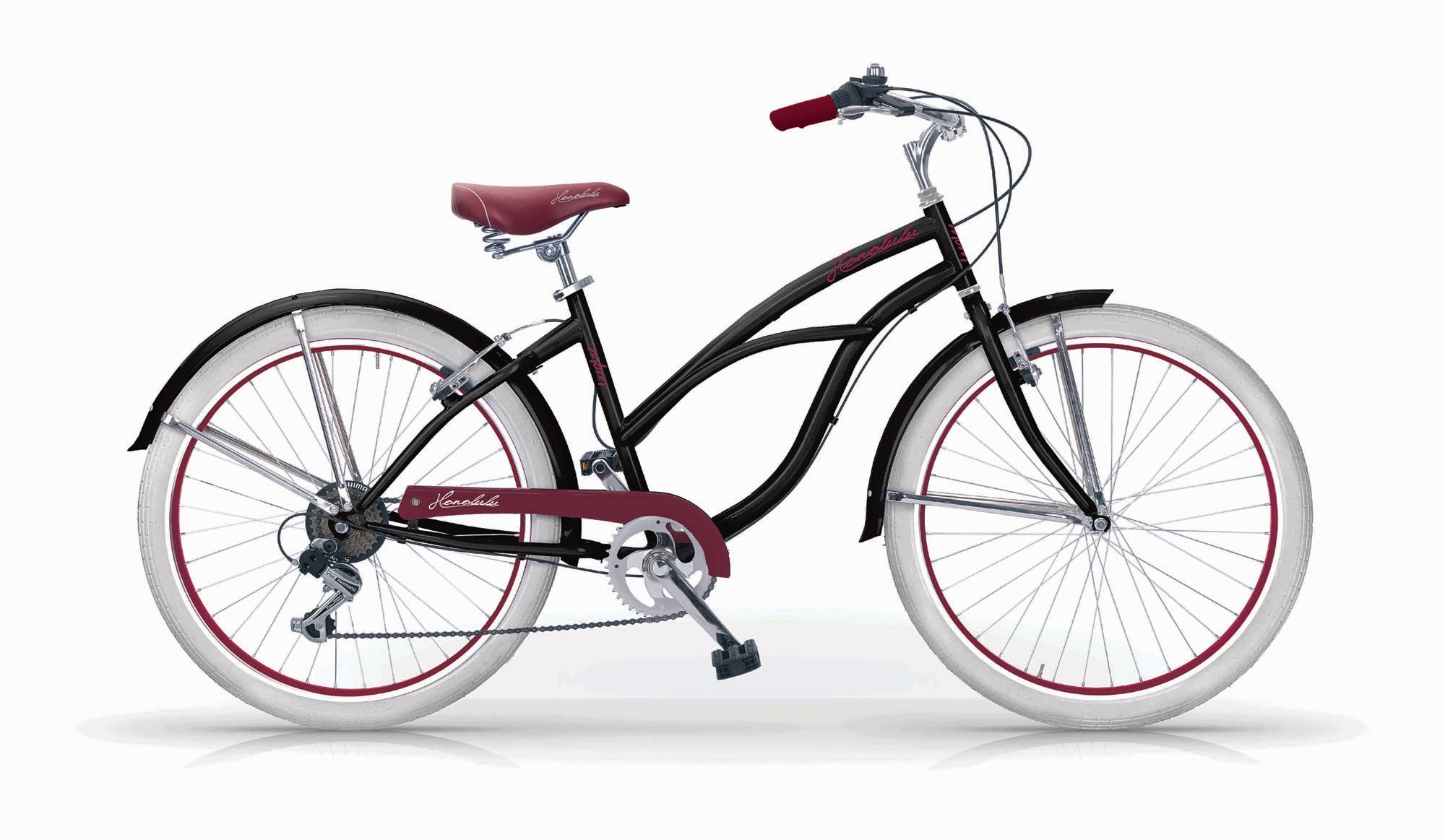 MBM Honolulu D 45 cm 6 sp zwart