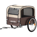 Blue bird hundeanhänger dog trailer 20 brown beige