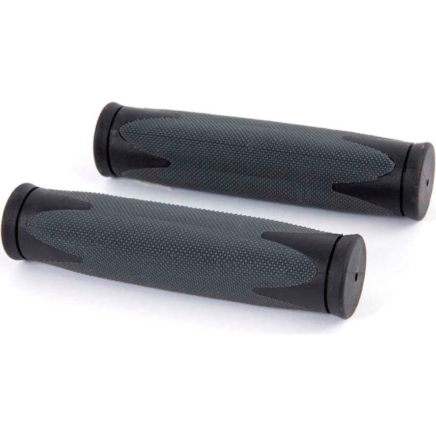 Velo Handvat kraton gel.zwart grijs 2x130 op kaart