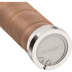 Handvatten Slender Leather grips 100mm honey