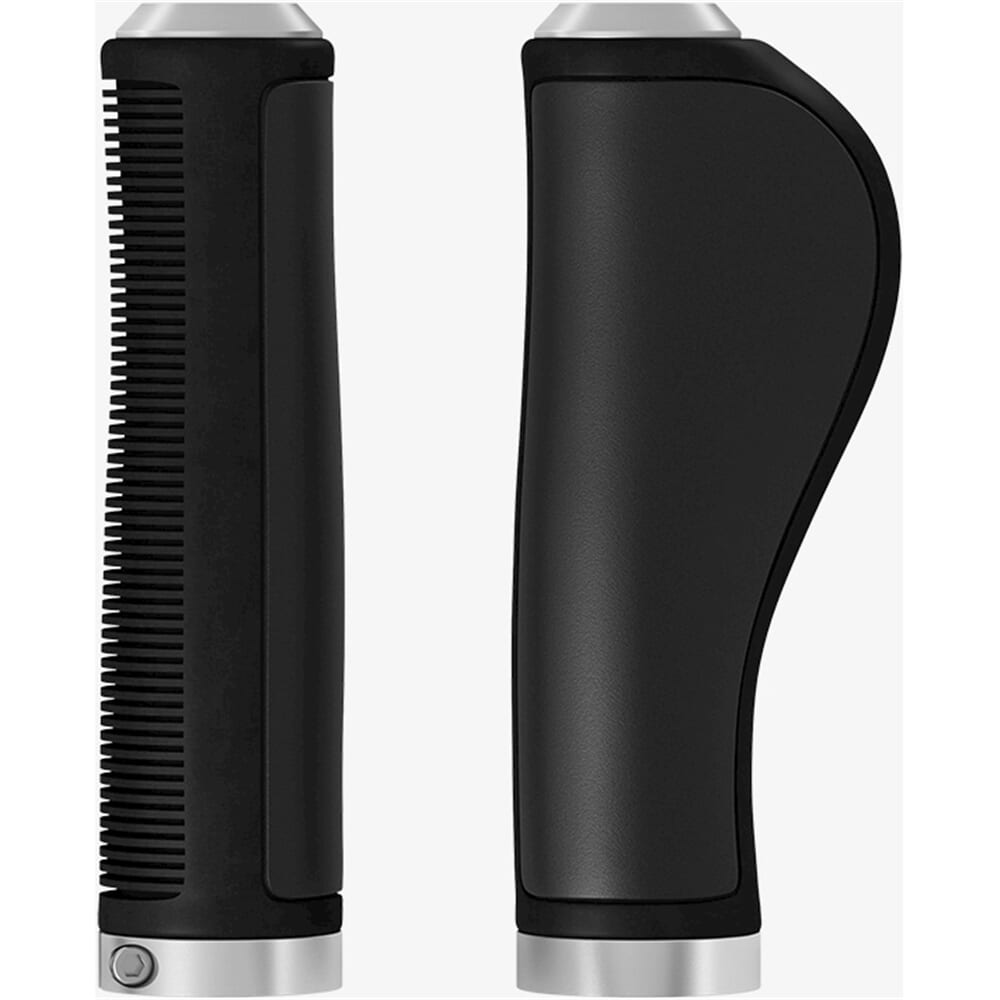 Handvatten Ergonomic Leather grip 130mm black