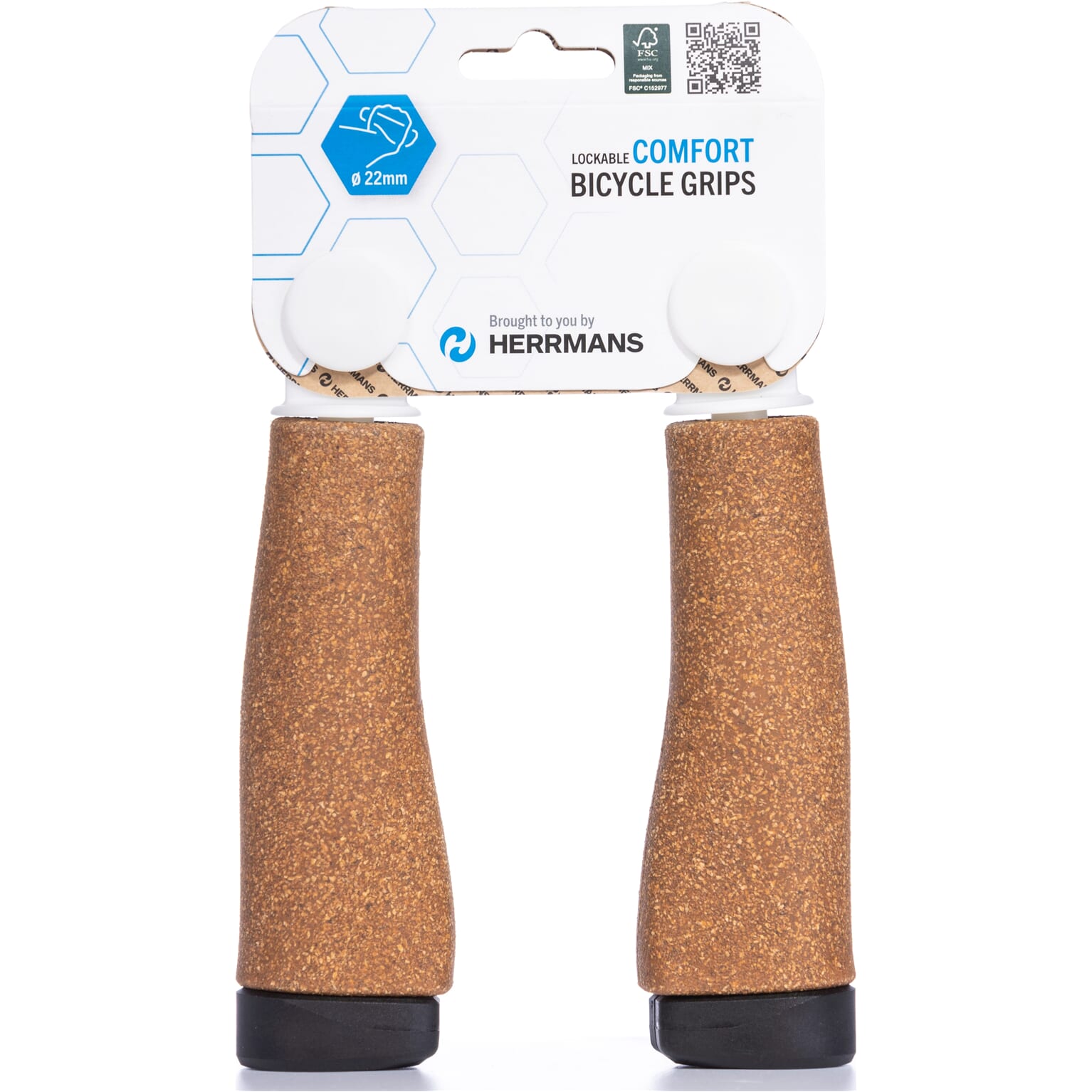 Herrmans Handvatten Click DD37 125mm kurk