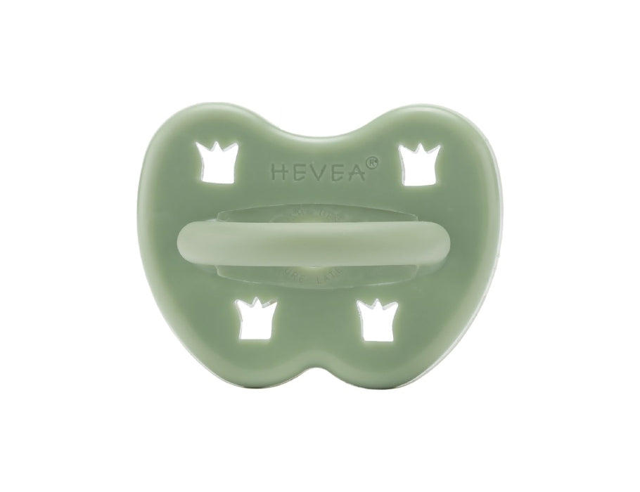 hevea speen rond 3-36 mnd moss green