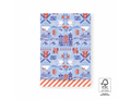 House of products cadeauzakjes - holland - orange stripes - 17x25cm - 200st