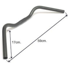 ergotec stuur trekking bar trekking black