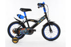 Batman kinderfiets - jongens - 14 inch - zwart - twee handremmen