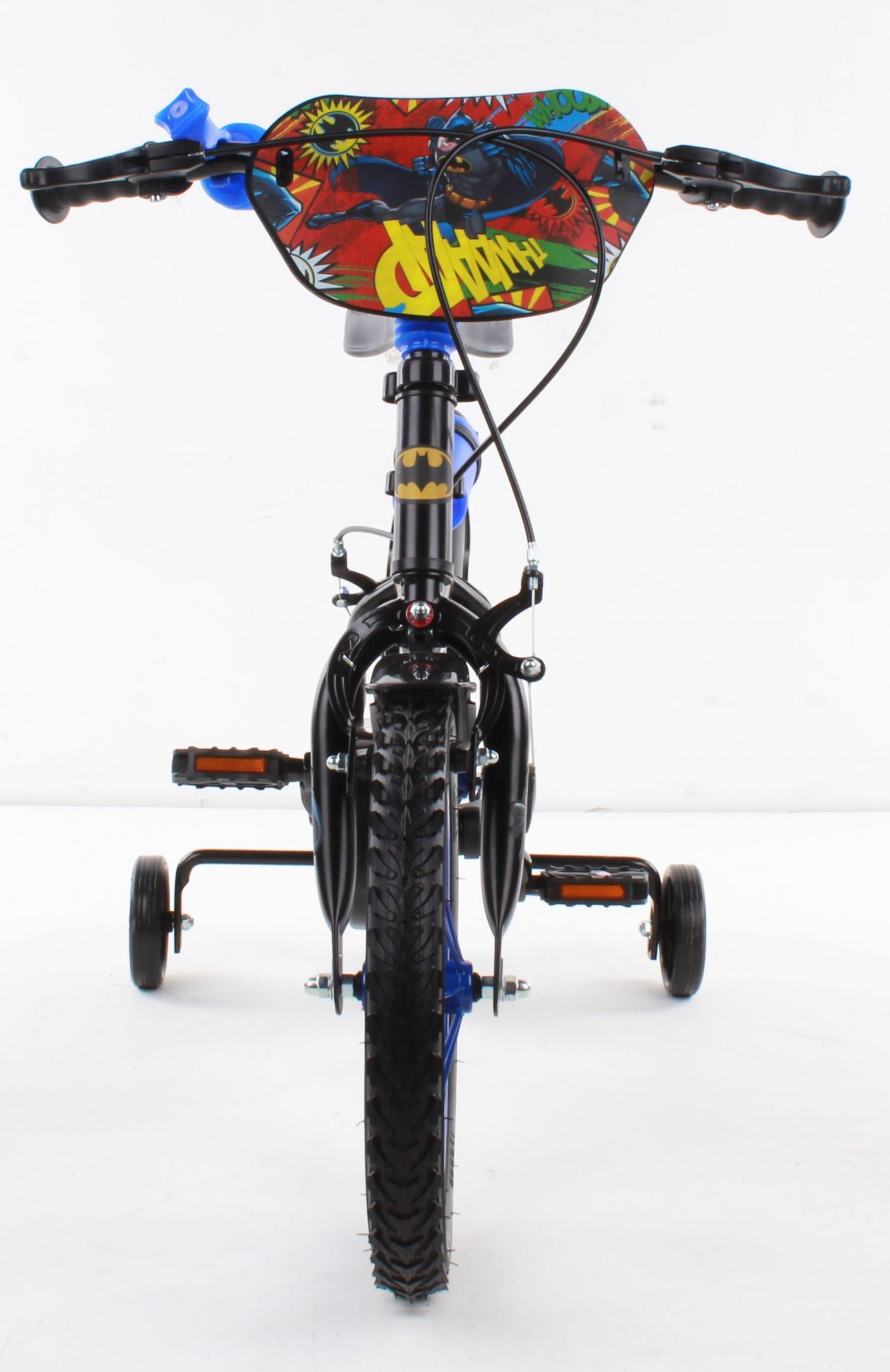 Batman kinderfiets - jongens - 14 inch - zwart - twee handremmen