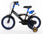 Batman kinderfiets - jongens - 14 inch - zwart - twee handremmen