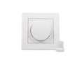 ION Industries Enkelvoudige dimmer afdekplaat Wit