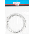Elvedes rem buitenk 5mm zilver (10m) gevlochten 182038-10