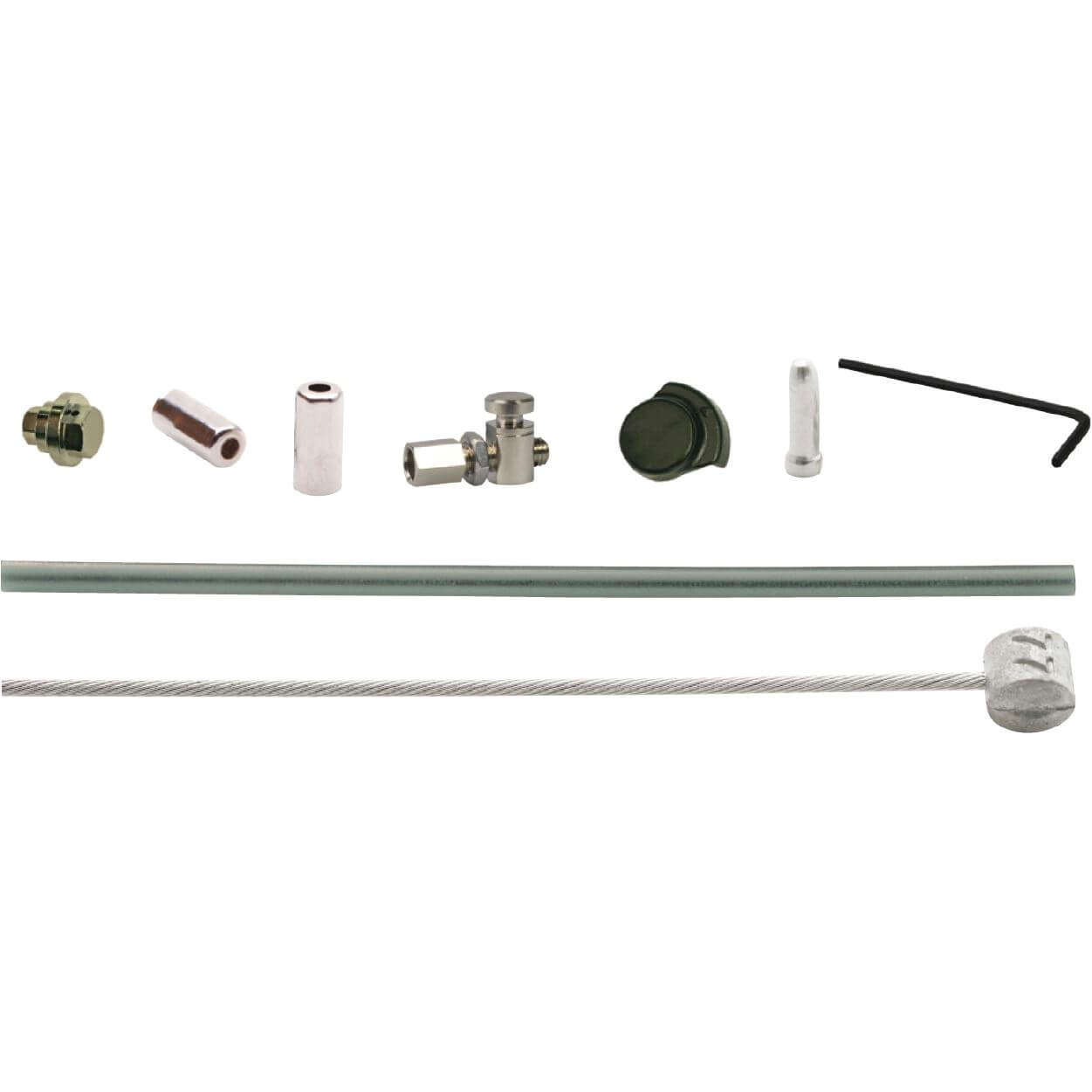 ELVEDES Kabelset Rollerbrake Brim85 55 45 Achterzijde Zilver