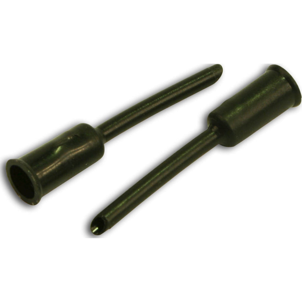 Elvedes kabelhoedje tip 5mm pvc zwart (50st)